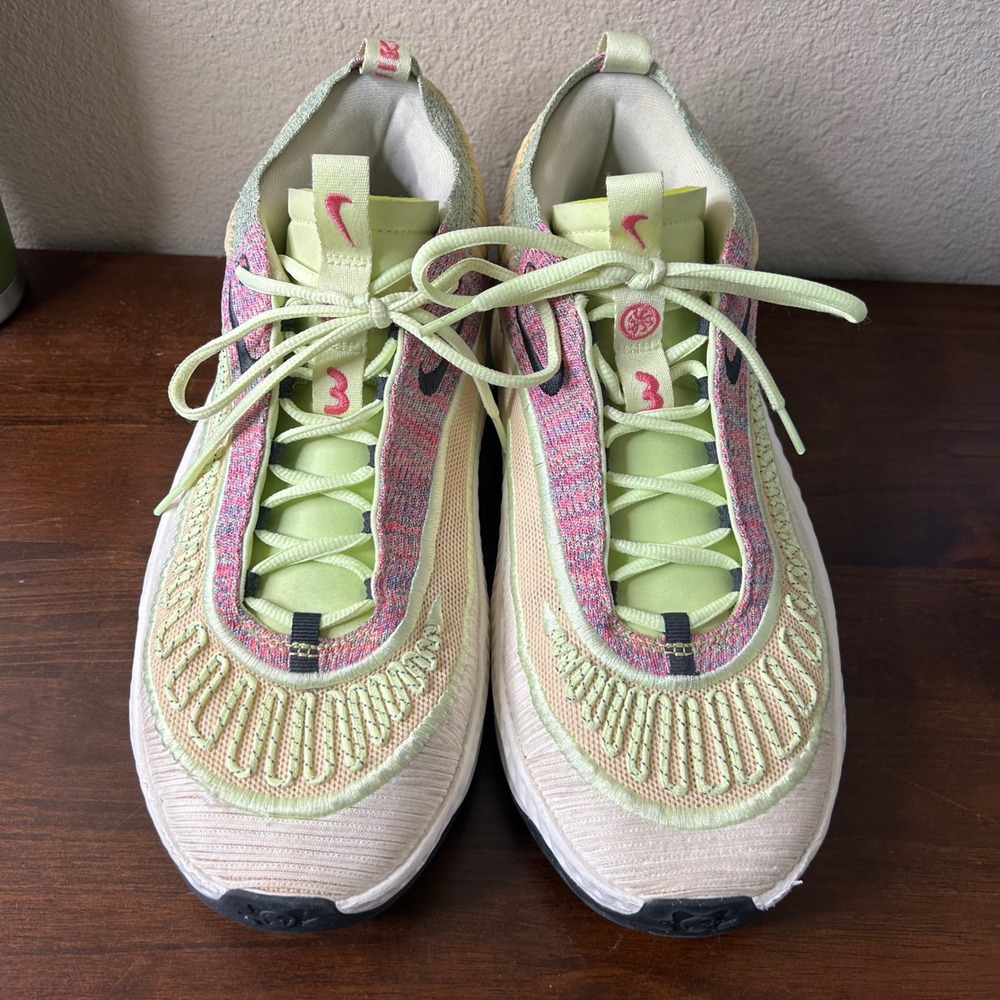 Nike Sneaker Mens 11.5 Air Max Flyknit Venture Multi-Color DV2757-700 - Picture 3 of 9